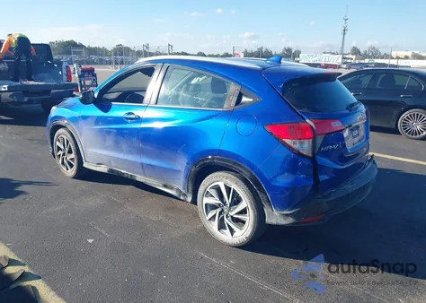 2019 Honda Hr-V Sport из США, поврежденный, VIN 3CZRU5H16KM728728